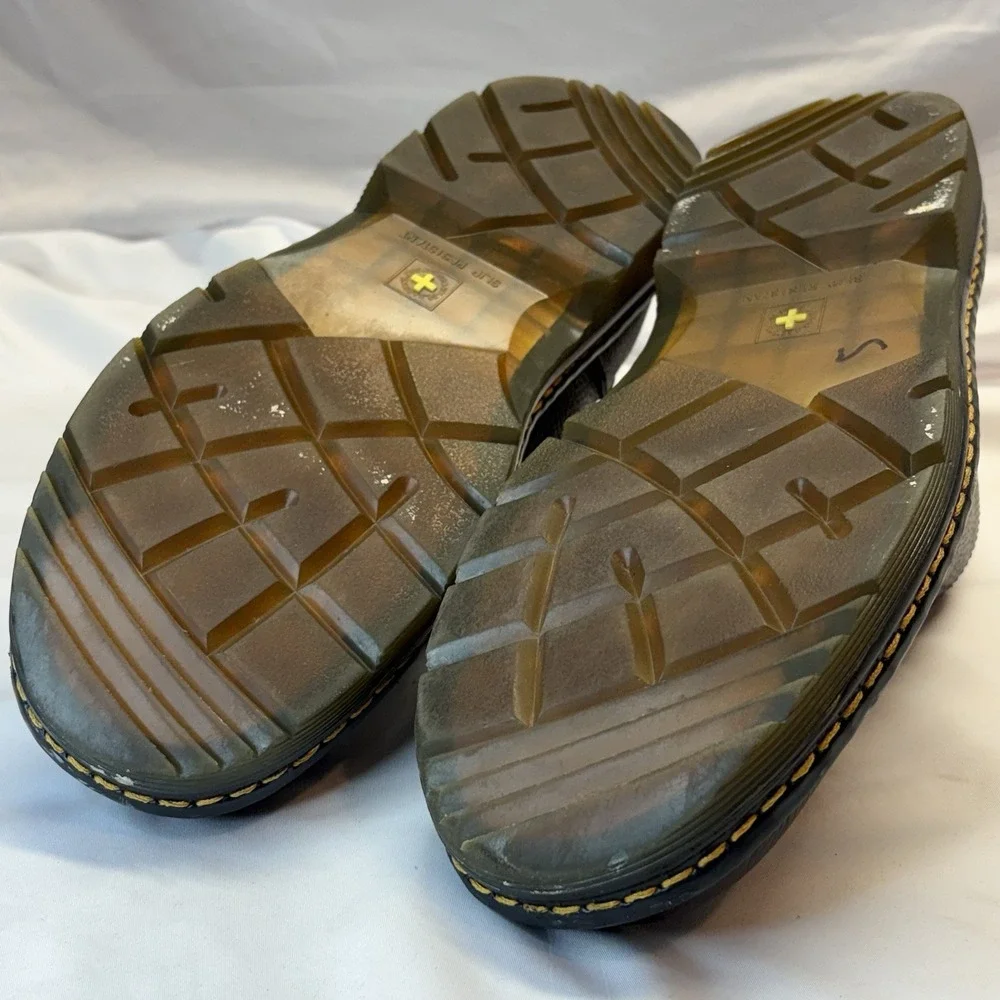 Dr. Martens Sussex AirWair Industrial Chukka Boots Men's US 11 Brown Leather